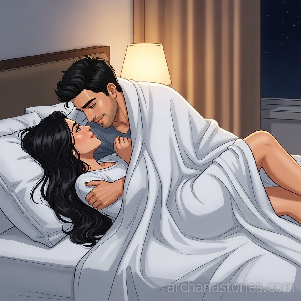 Passionate leg scene