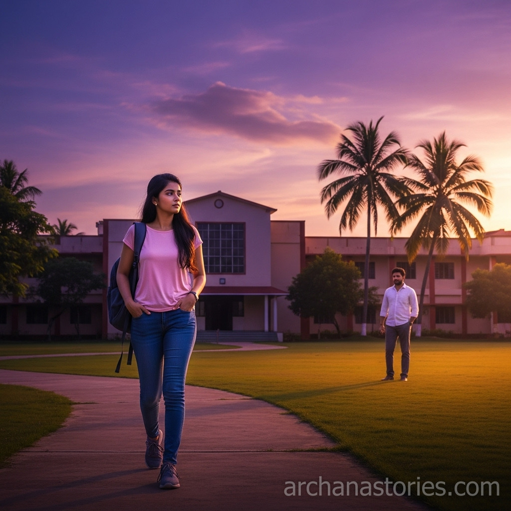 Archana on college twilight path