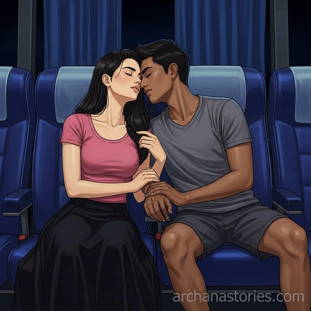 Sensual second kiss