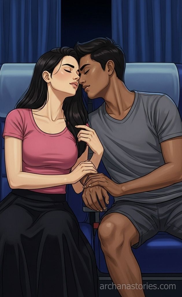 Archana and Sarath's Steamy Bus Journey: Part 1